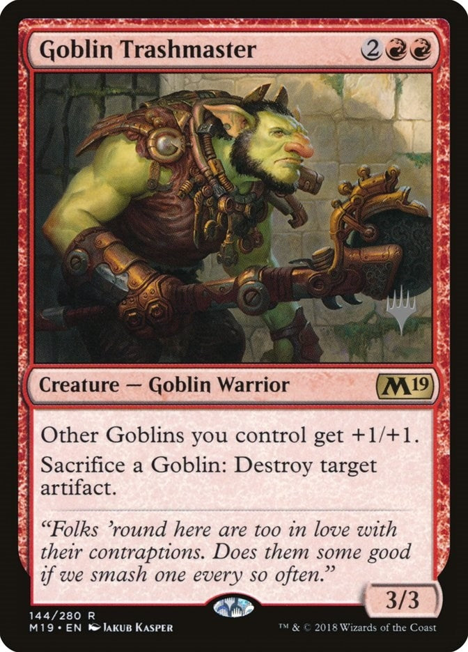 Image for Goblin Trashmaster (144) [Promo Pack: Core Set 2020]