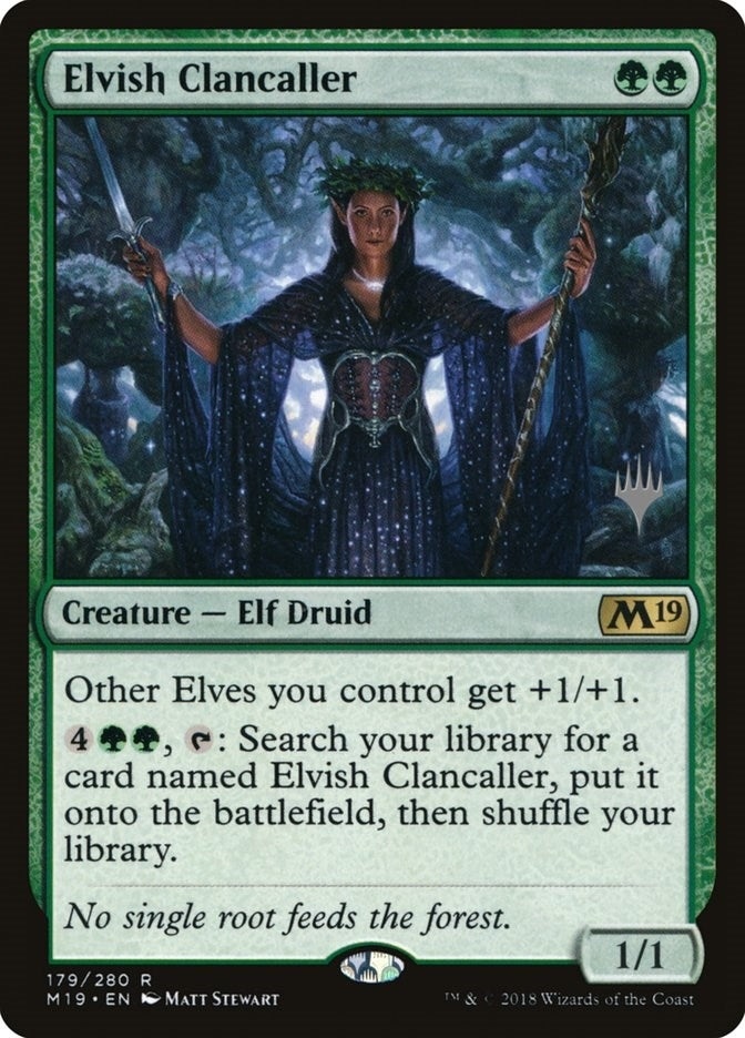 Image for Elvish Clancaller (179) [Promo Pack: Core Set 2020]