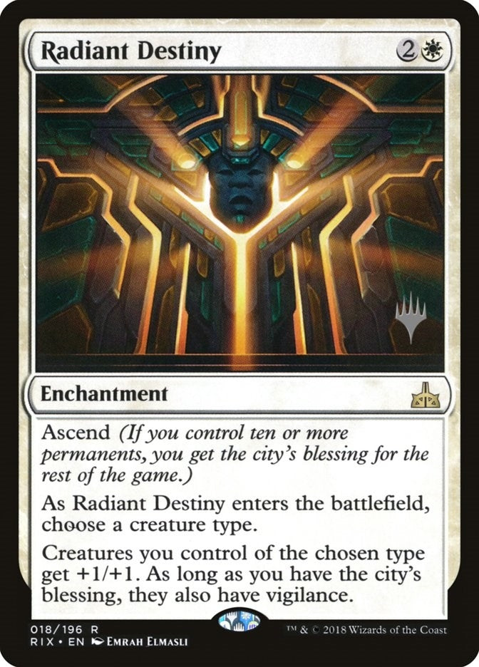 Image for Radiant Destiny (18) [Promo Pack: Core Set 2020]
