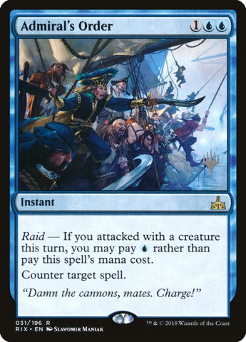 Image for Admiral's Order (31) [Promo Pack: Core Set 2020]