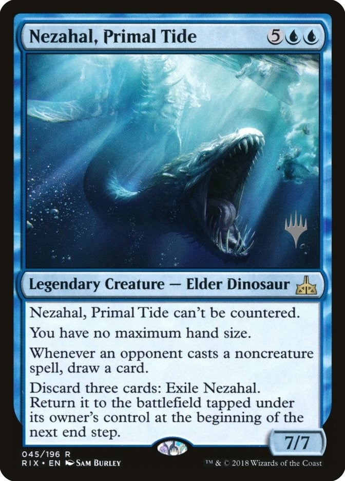 Image for Nezahal, Primal Tide (45) [Promo Pack: Core Set 2020]