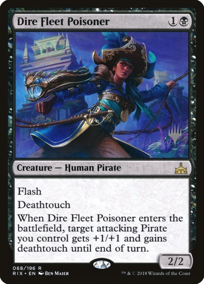 Image for Dire Fleet Poisoner (68) [Promo Pack: Core Set 2020]
