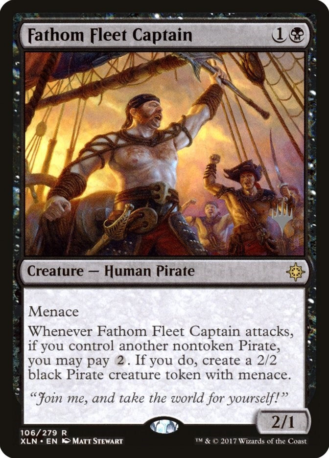 Image for Fathom Fleet Captain (106) [Promo Pack: Core Set 2020]