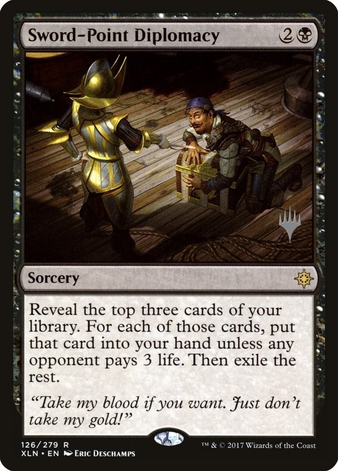 Image for Sword-Point Diplomacy (126) [Promo Pack: Core Set 2020]