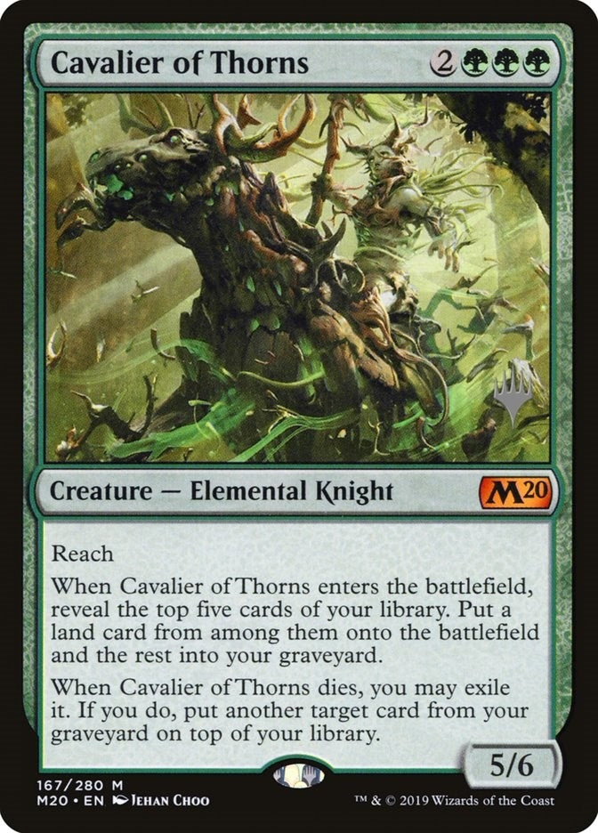 Image for Cavalier of Thorns (167) [Promo Pack: Core Set 2020]