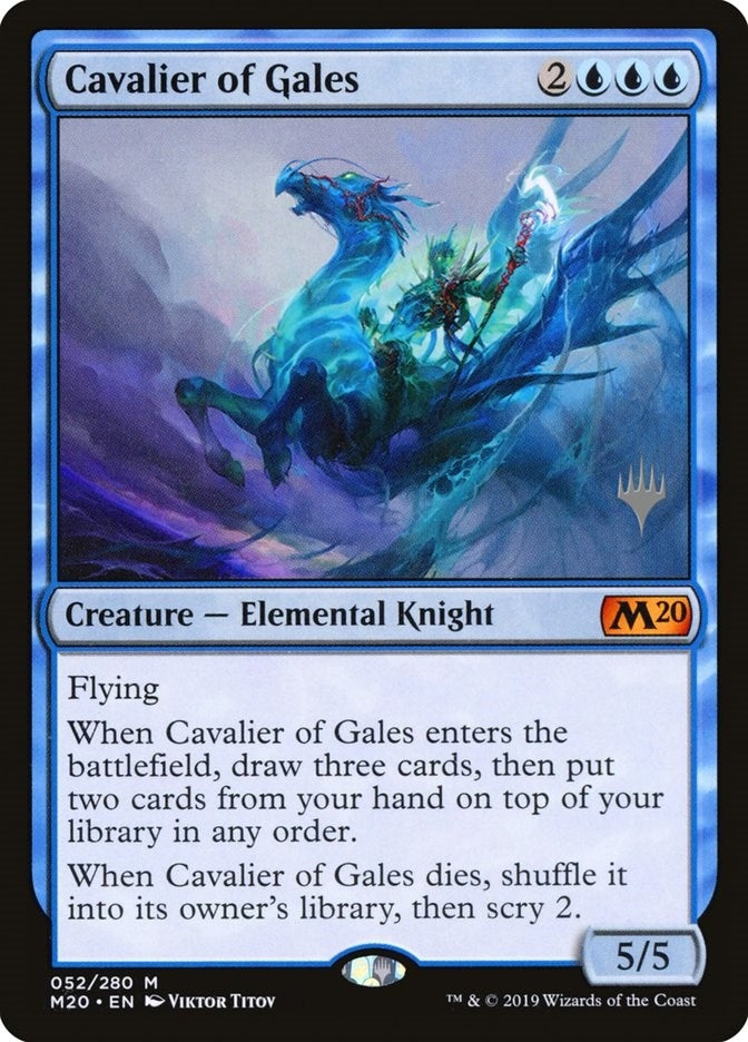 Image for Cavalier of Gales (52) [Promo Pack: Core Set 2020]