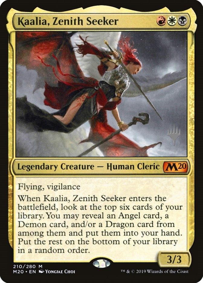 Image for Kaalia, Zenith Seeker (210) [Promo Pack: Core Set 2020]