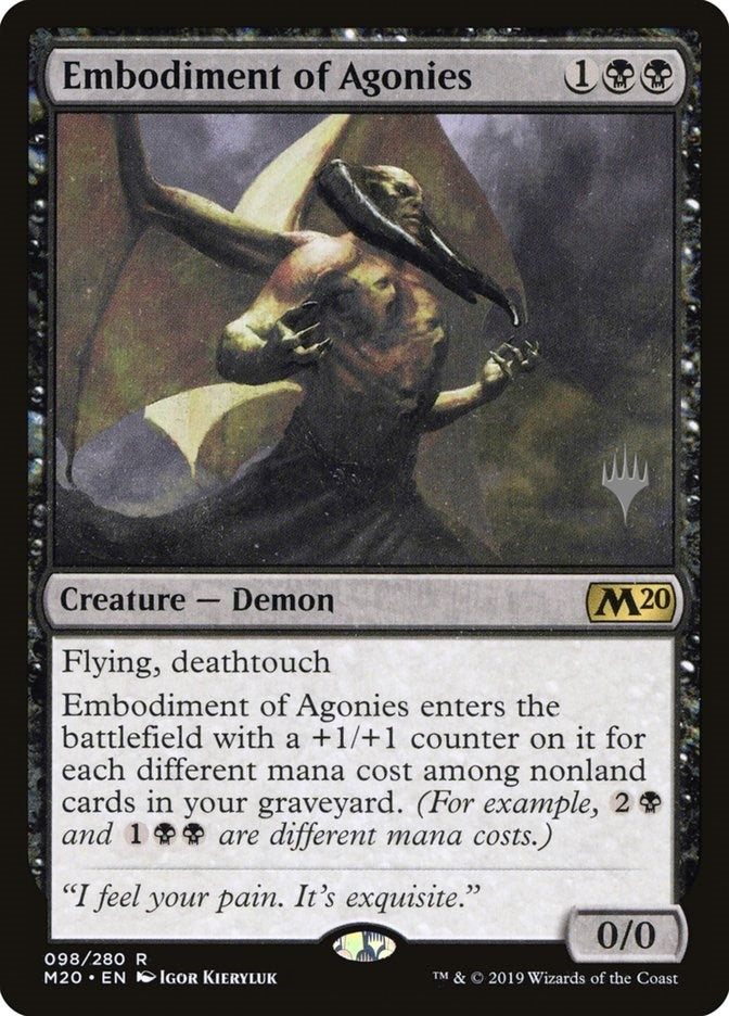 Image for Embodiment of Agonies (98) [Promo Pack: Core Set 2020]