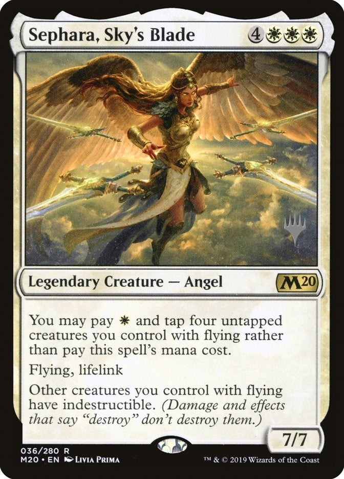 Image for Sephara, Sky's Blade (36) [Promo Pack: Core Set 2020]
