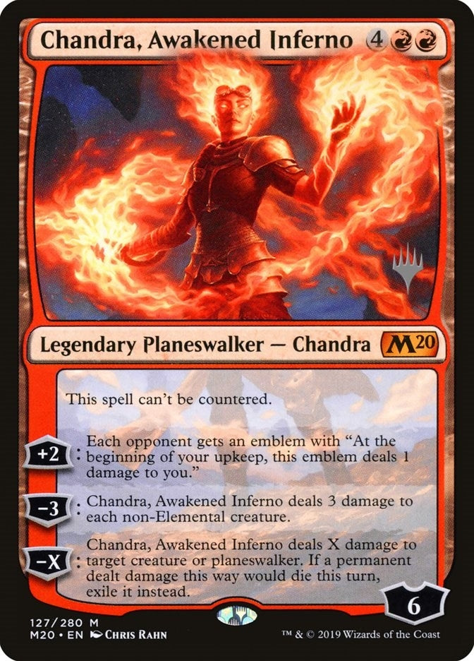 Image for Chandra, Awakened Inferno (127) [Promo Pack: Core Set 2020]