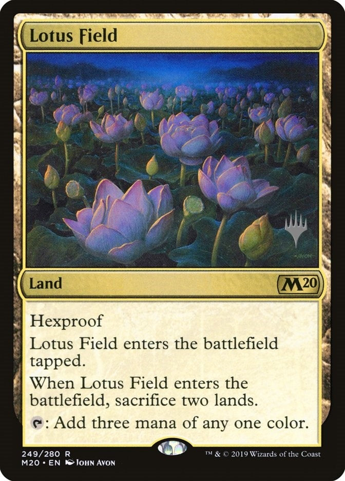 Image for Lotus Field (249) [Promo Pack: Core Set 2020]
