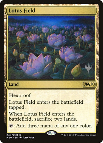 Image for Lotus Field (249) [Promo Pack: Core Set 2020]