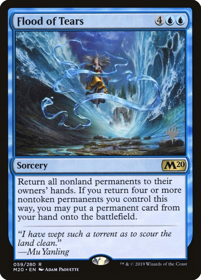 Image for Flood of Tears (59) [Promo Pack: Core Set 2020]