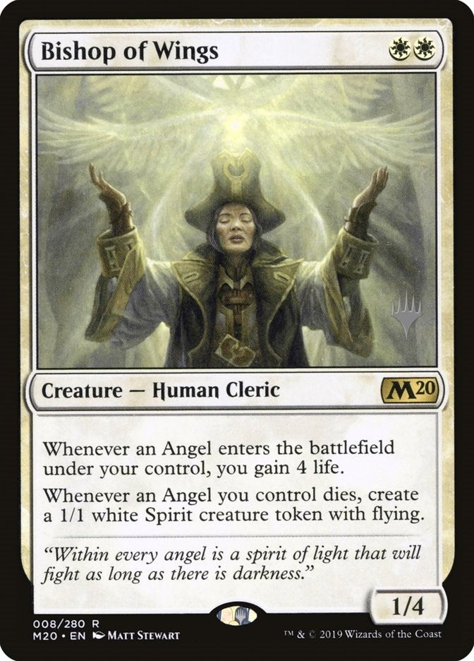 Image for Bishop of Wings (8) [Promo Pack: Core Set 2020]