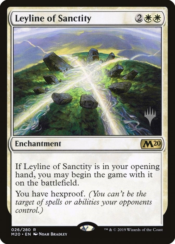 Image for Leyline of Sanctity (26) [Promo Pack: Core Set 2020]