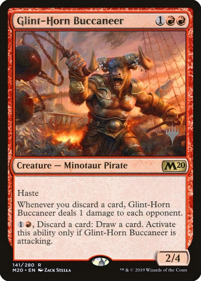 Image for Glint-Horn Buccaneer (141) [Promo Pack: Core Set 2020]
