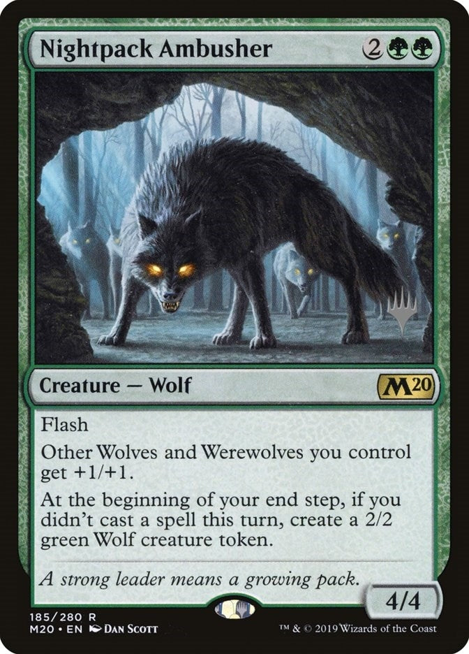Image for Nightpack Ambusher (185) [Promo Pack: Core Set 2020]