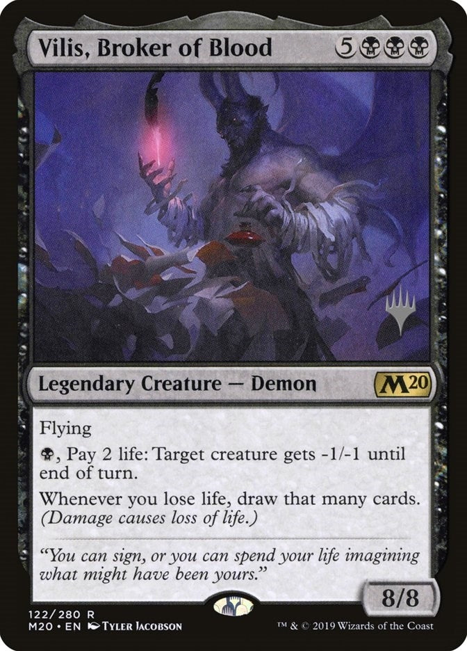 Image for Vilis, Broker of Blood (122) [Promo Pack: Core Set 2020]