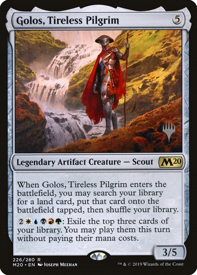 Image for Golos, Tireless Pilgrim (226) [Promo Pack: Core Set 2020]