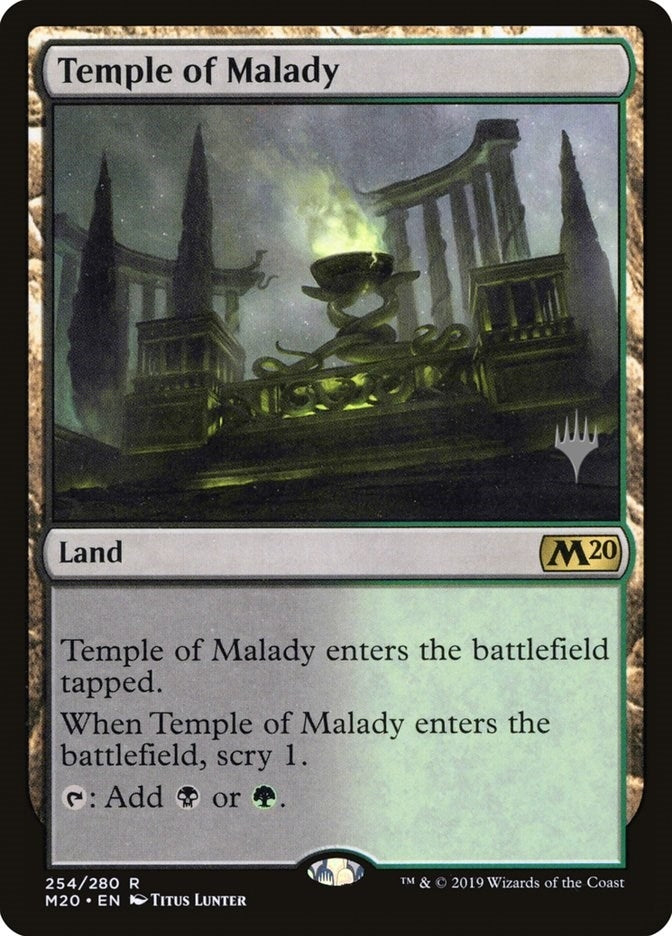 Image for Temple of Malady (254) [Promo Pack: Core Set 2020]