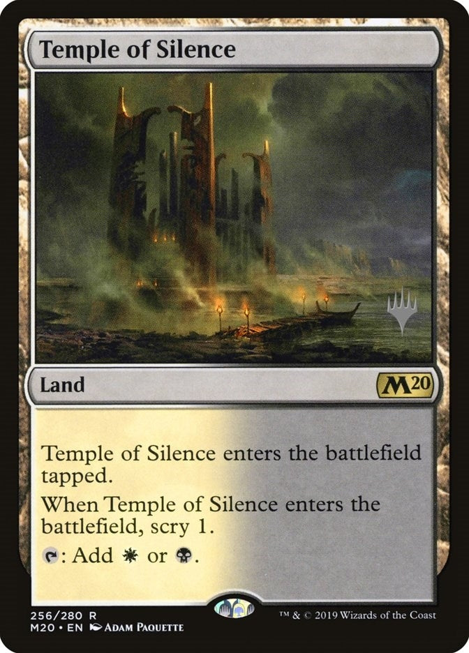 Image for Temple of Silence (256) [Promo Pack: Core Set 2020]