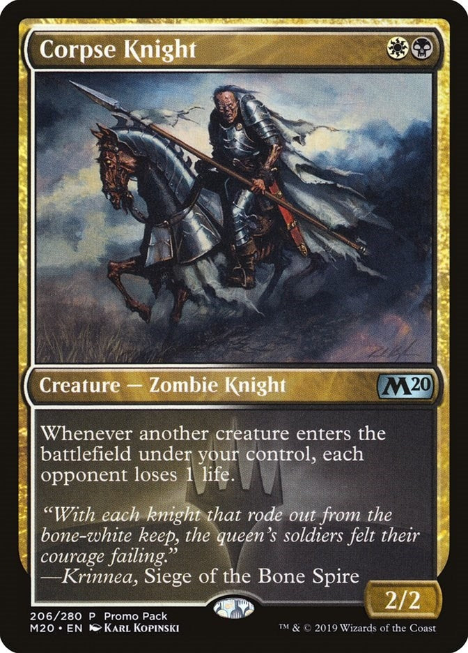 Image for Corpse Knight (206) [Promo Pack: Core Set 2020]
