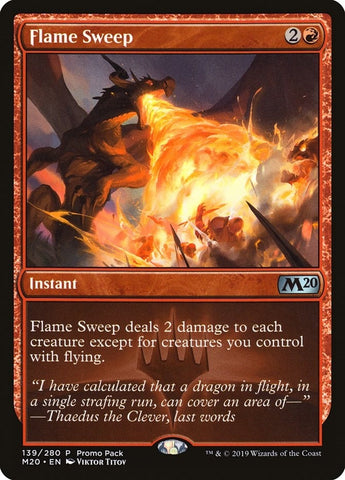 Image for Flame Sweep (139) [Promo Pack: Core Set 2020]