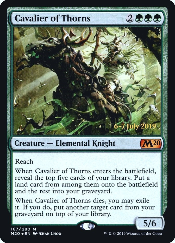 Image for Cavalier of Thorns (167) [Prerelease Cards]