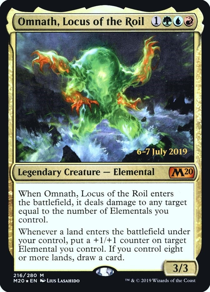 Image for Omnath, Locus of the Roil (216) [Prerelease Cards]