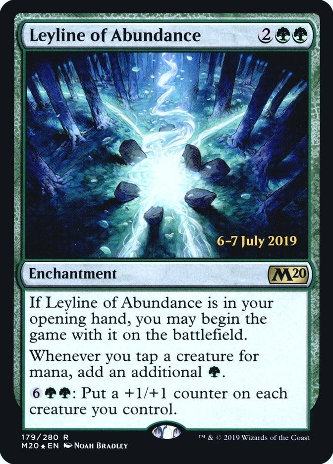 Image for Leyline of Abundance (179) [Prerelease Cards]