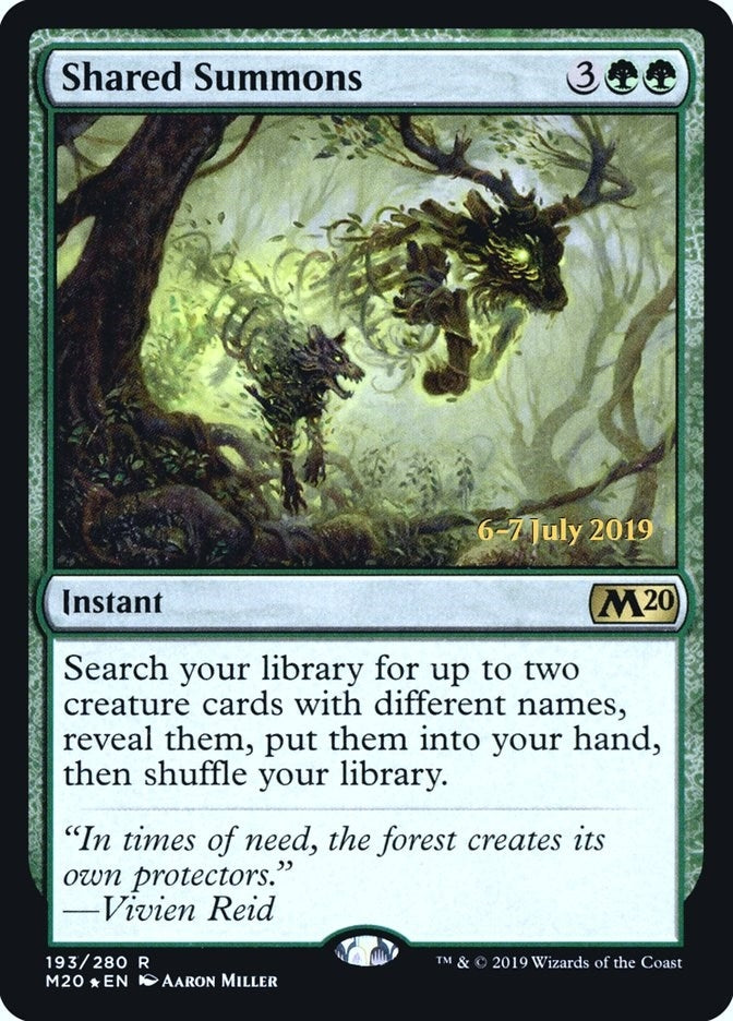 Image for Shared Summons (193) [Prerelease Cards]