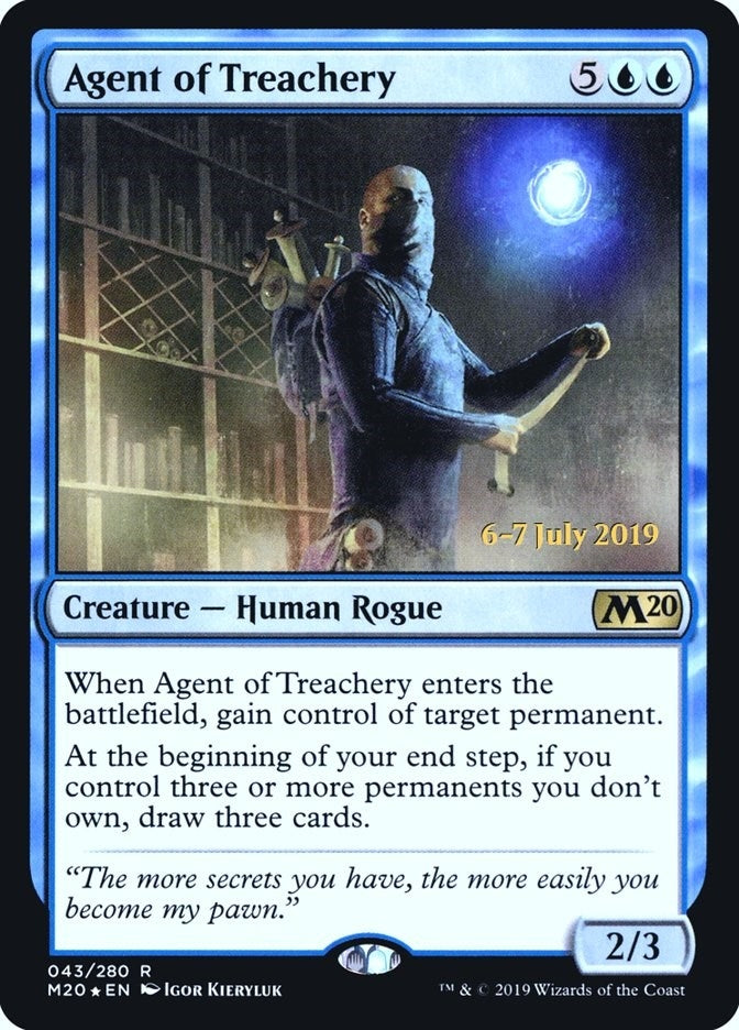 Image for Agent of Treachery (43) [Prerelease Cards]