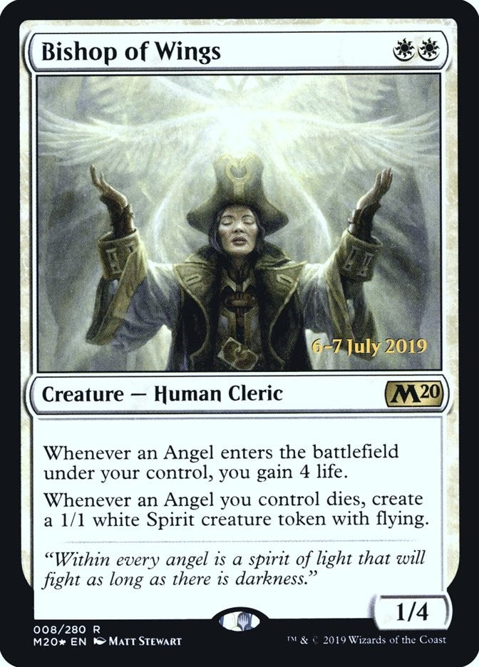 Image for Bishop of Wings (8) [Prerelease Cards]