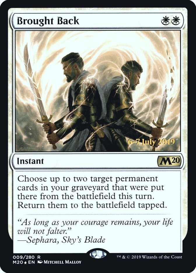 Image for Brought Back (9) [Prerelease Cards]