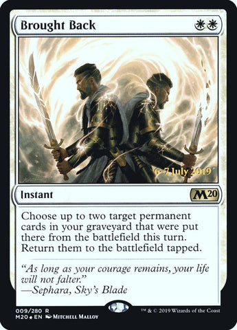 Image for Brought Back (9) [Prerelease Cards]