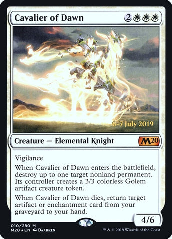 Image for Cavalier of Dawn (10) [Prerelease Cards]