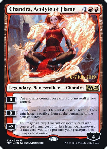 Image for Chandra, Acolyte of Flame (126) [Prerelease Cards]