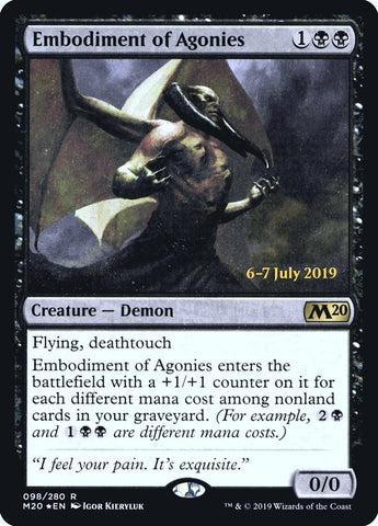 Image for Embodiment of Agonies (98) [Prerelease Cards]