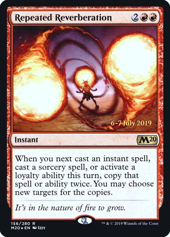 Image for Repeated Reverberation (156) [Prerelease Cards]