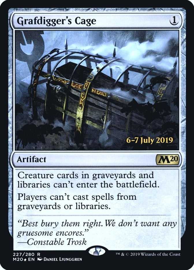 Image for Grafdigger's Cage (227) [Prerelease Cards]