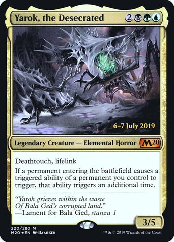 Image for Yarok, the Desecrated (220) [Prerelease Cards]