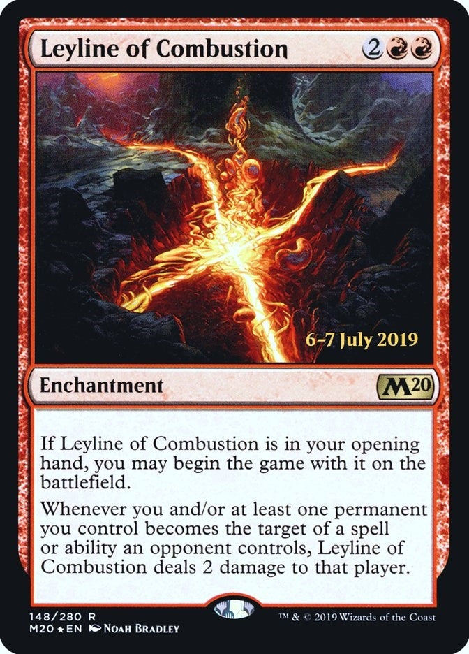 Image for Leyline of Combustion (148) [Prerelease Cards]