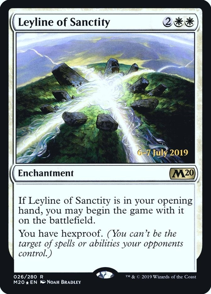 Image for Leyline of Sanctity (26) [Prerelease Cards]