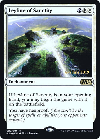 Image for Leyline of Sanctity (26) [Prerelease Cards]