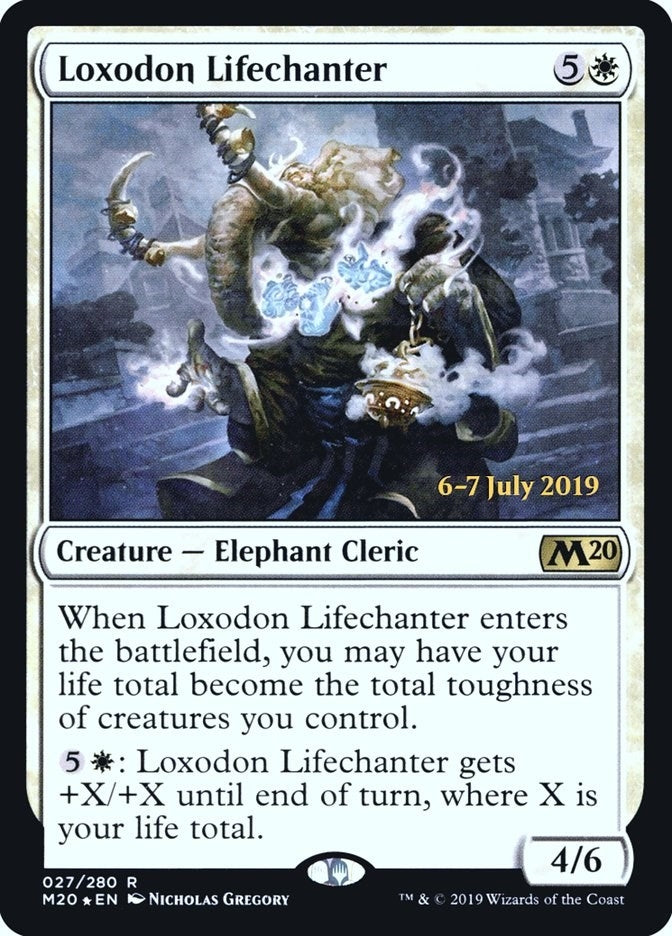 Image for Loxodon Lifechanter (27) [Prerelease Cards]