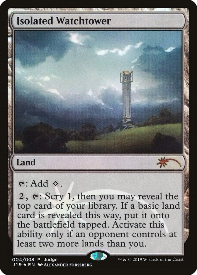 Image for Isolated Watchtower (4) [Judge Promos]