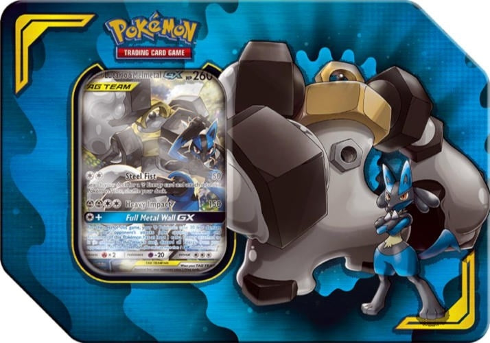 Image for Power Partnership Tin [Lucario & Melmetal GX] [SM - Unified Minds]