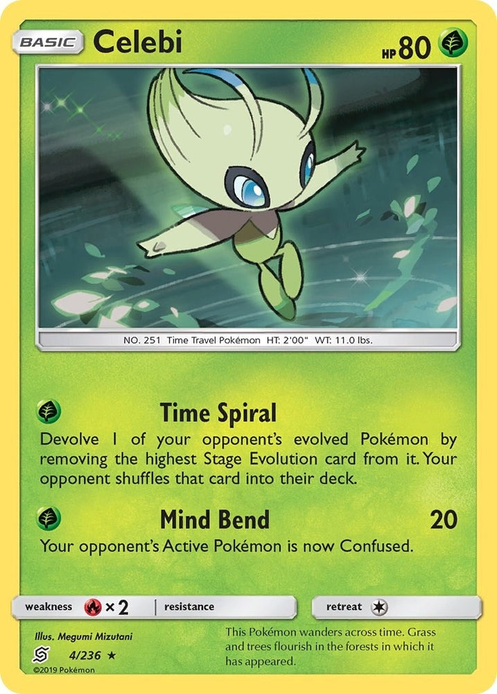 Image for Celebi (4/236) [SM - Unified Minds]