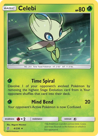 Image for Celebi (4/236) [SM - Unified Minds]