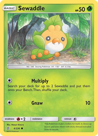 Image for Sewaddle (6) (6/236) [SM - Unified Minds]